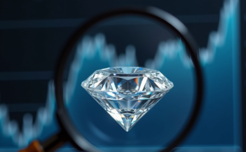 Analyse des tendances historiques du prix du carat de diamant