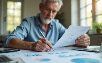 Les étapes clés pour optimiser son Plan d’Épargne Retraite Personne confiante planifiant sa retraite au bureau